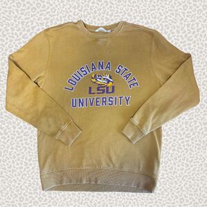 Camp David LSU Crew Neck Sweatshirt Women's Size Small